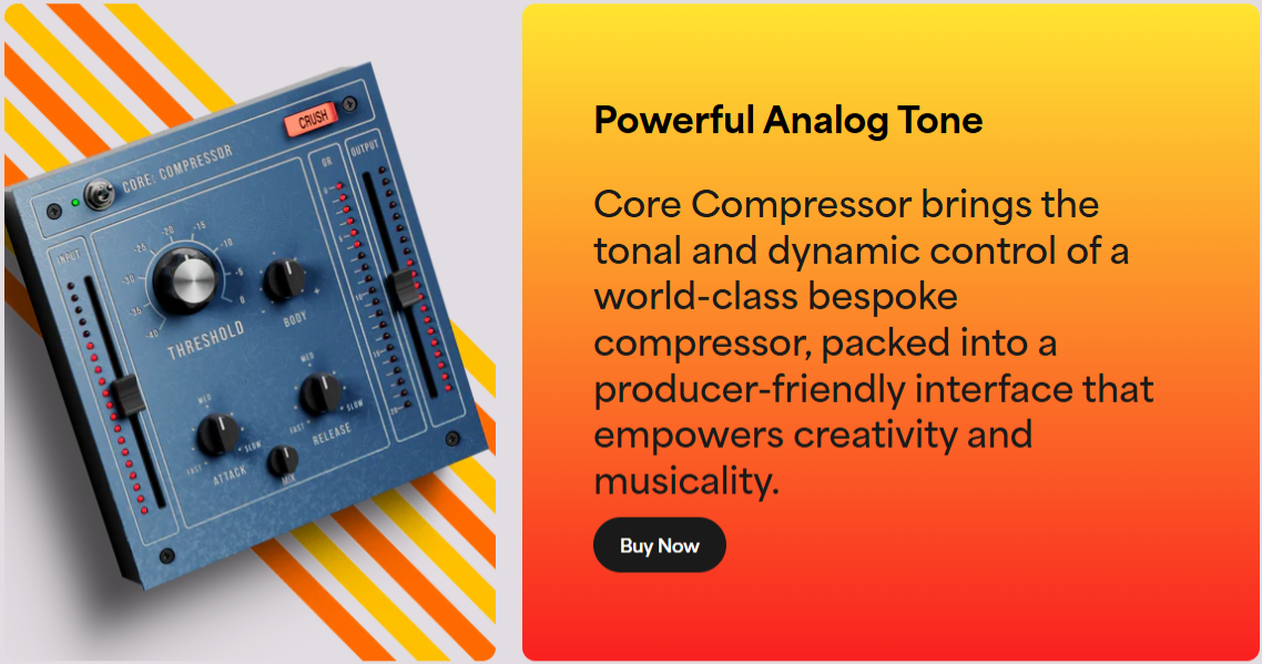 Kit plugins Core EQ & Compressor ☀️